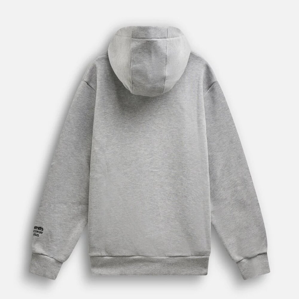 inBetweeners Est. 2021 Familia Grey Melange Unisex Hoodie Size M *NWT* - Picture 2 of 14